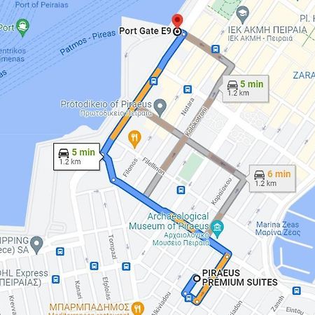 比雷埃夫斯高级套房酒店 外观 照片